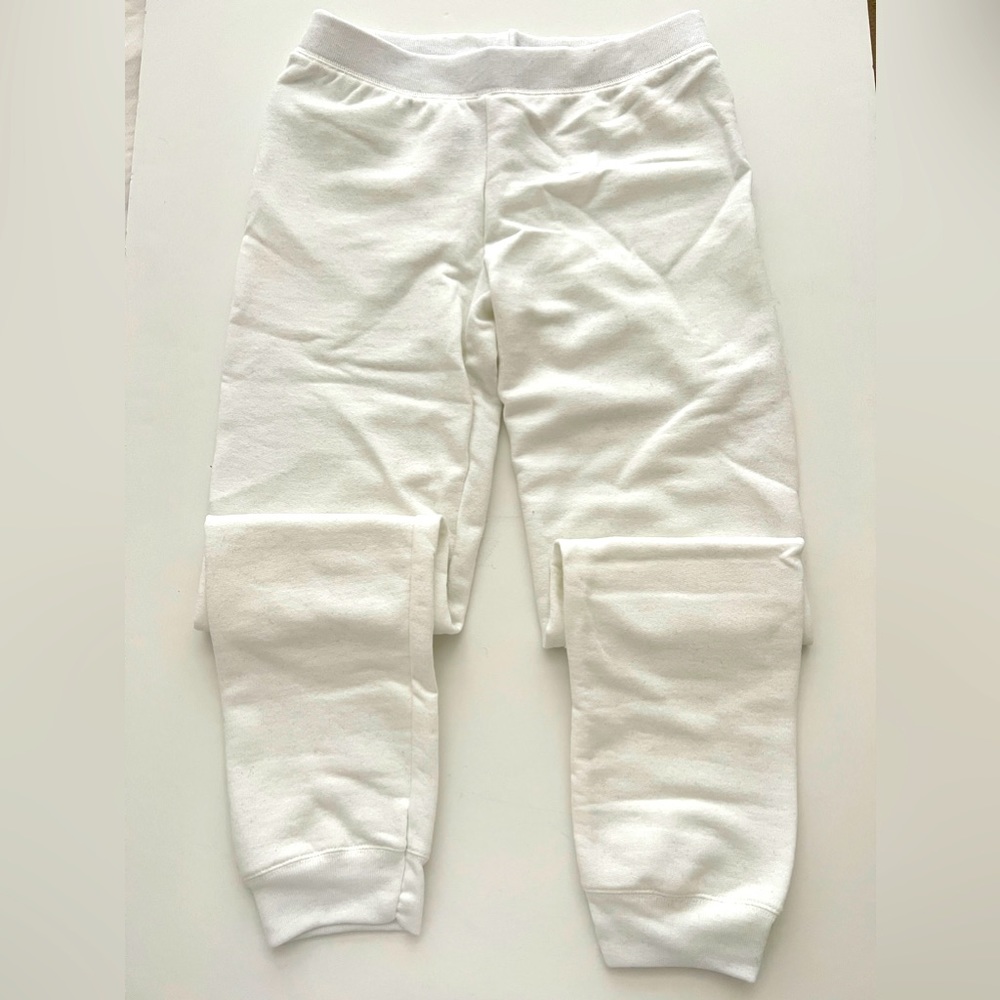 Brand New Hanes EcoSmart White Joggers